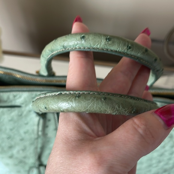 PRADA Ostrich BN1786 Struzzo Tote Bag - Picture 4 of 15